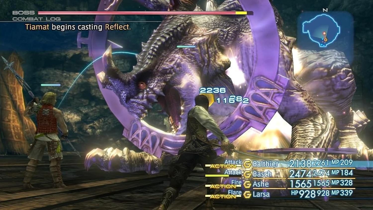 Gameplay-bilde fra Final fantasy XII - The zodiac age (limited steelbook edition) - Playstation 4 spill (ps4)