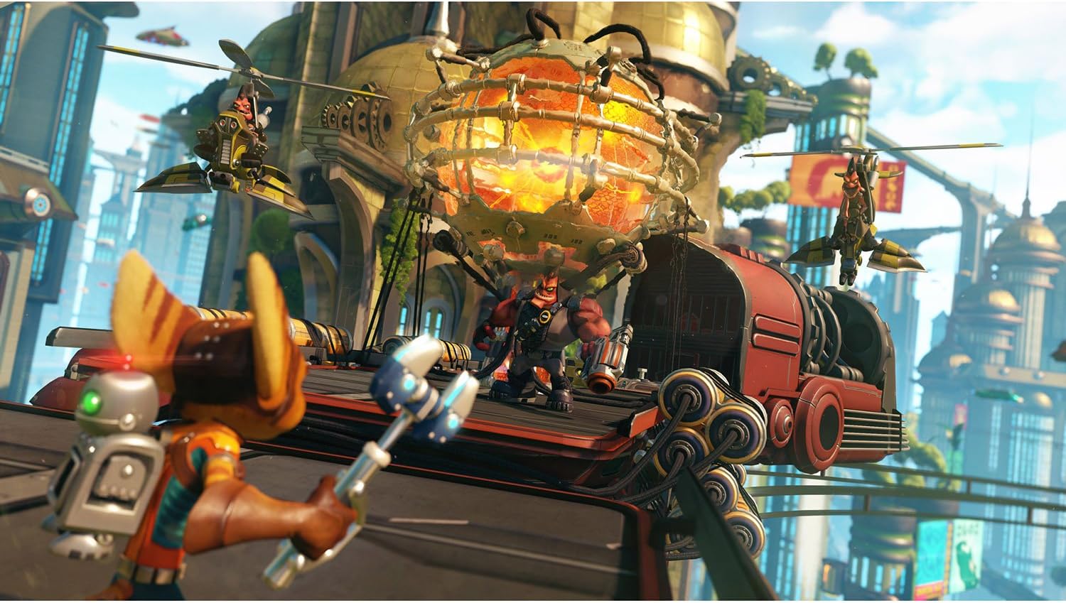 Gameplay-bilde fra Ratchet & Clank (playstation hits) - Playstation 4 spill (ps4)