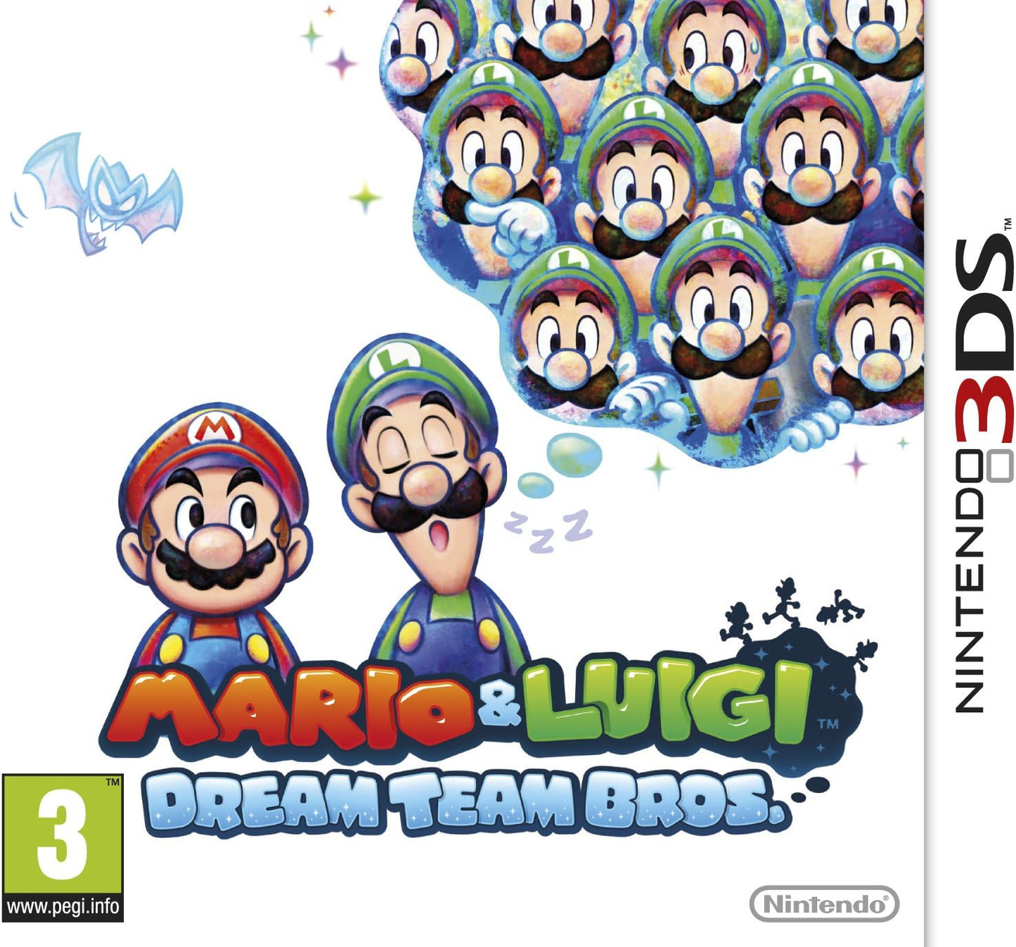 Mario & Luigi: Dream team bros. (brukt) - Nintendo 3DS spill