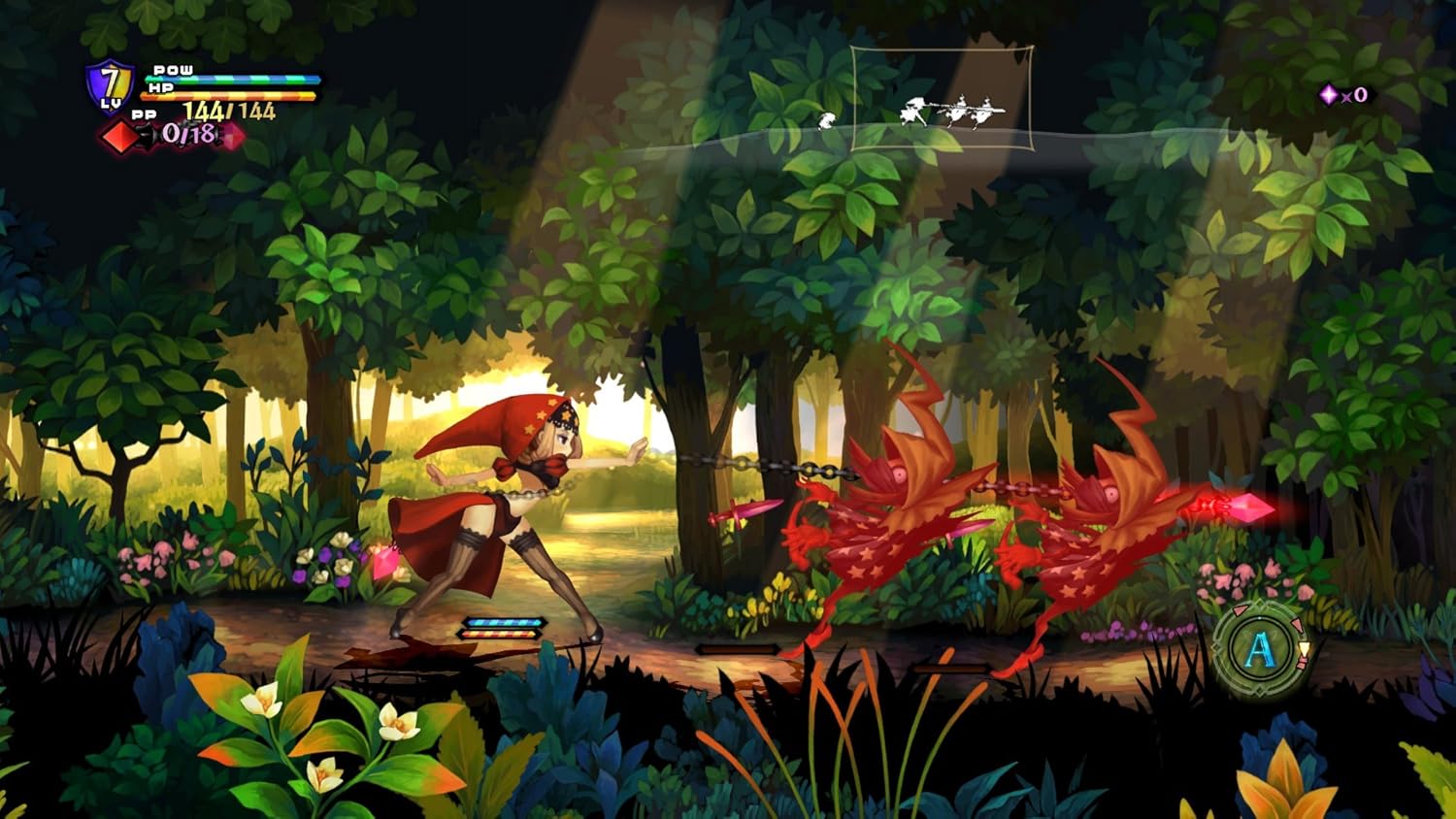 Gameplay-bilde fra Odin Sphere - Leifthrasir - Playstation 4 spill (ps4)