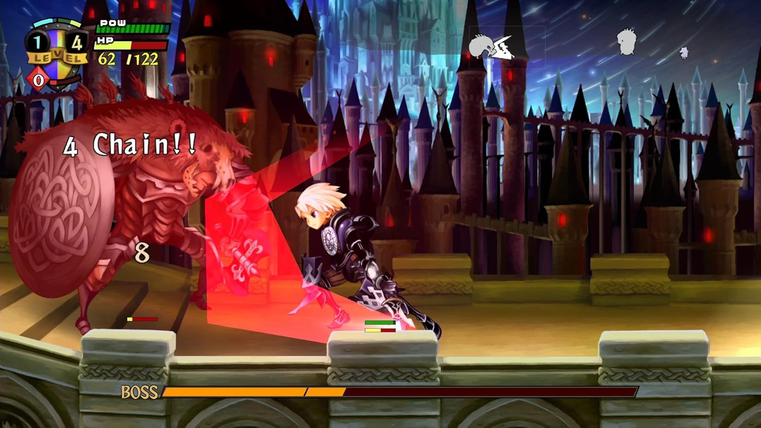 Gameplay-bilde fra Odin Sphere - Leifthrasir - Playstation 4 spill (ps4)