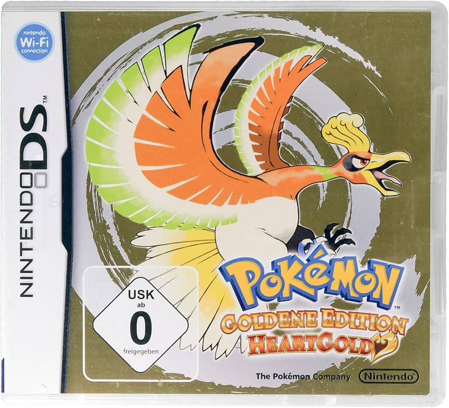 Pokemon heartgold / Goldene edition (Tysk utgave) (brukt) - Nintendo DS spill