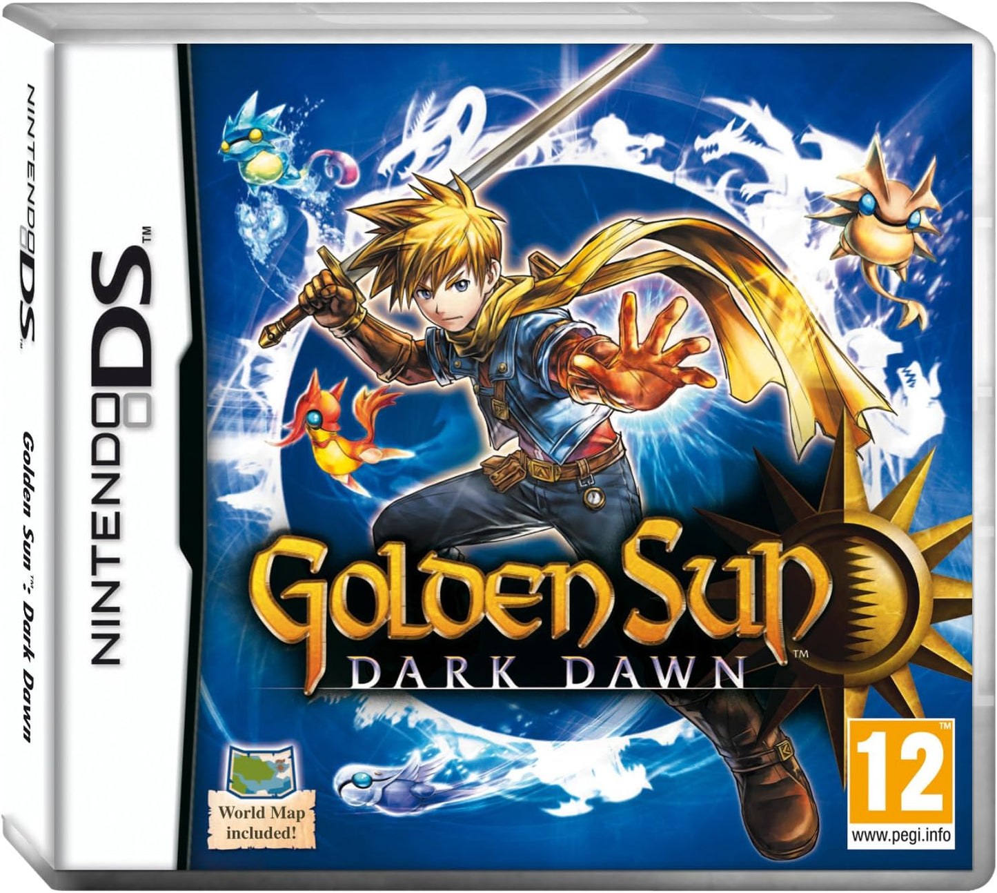 Golden sun: Dark dawn (brukt) - Nintendo DS spill