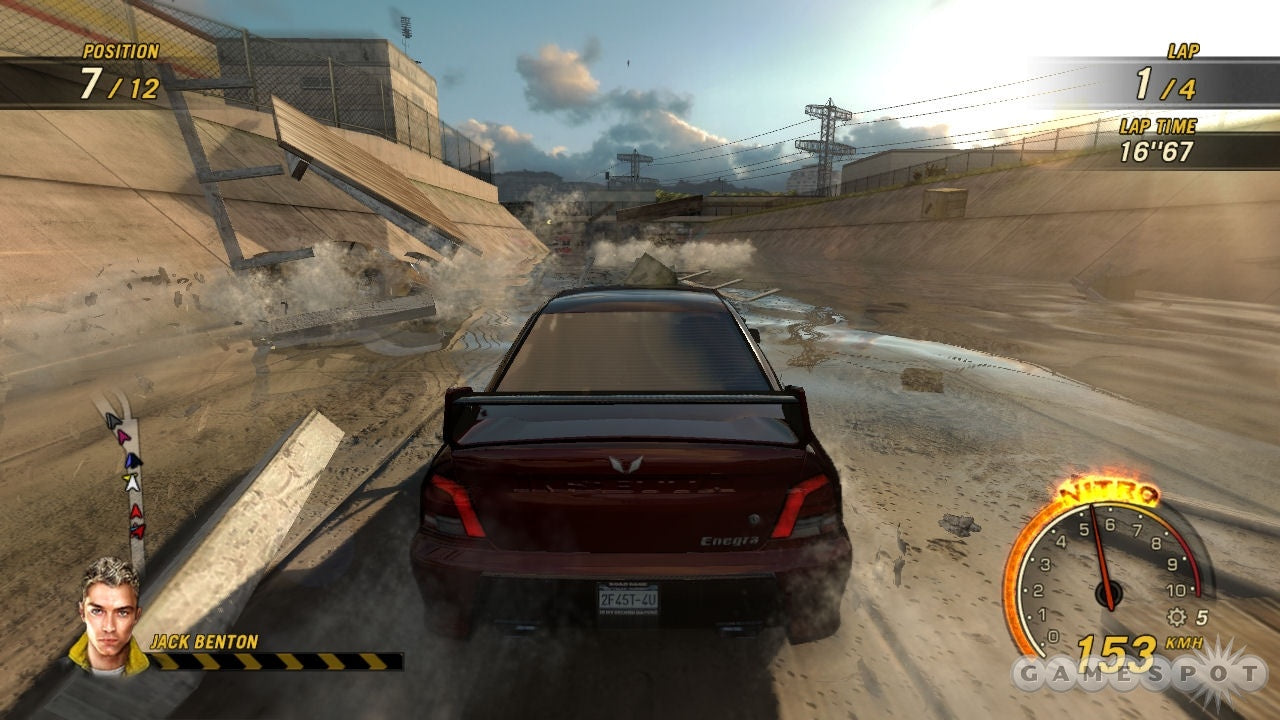 Gameplay-bilde fra Flatout Ultimate Carnage – Xbox 360 spill