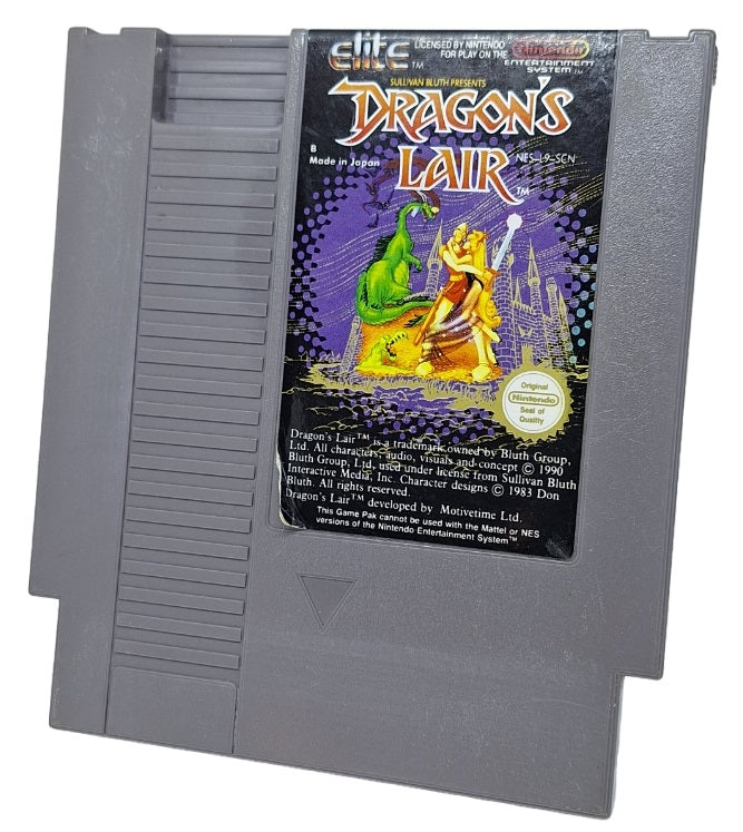 Dragon`s Lair (brukt) (Kun kassett) - Nintendo Entertainment system spill (NES)