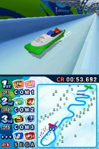 Mario & Sonic at the olympic winter games (brukt) - Nintendo DS spill