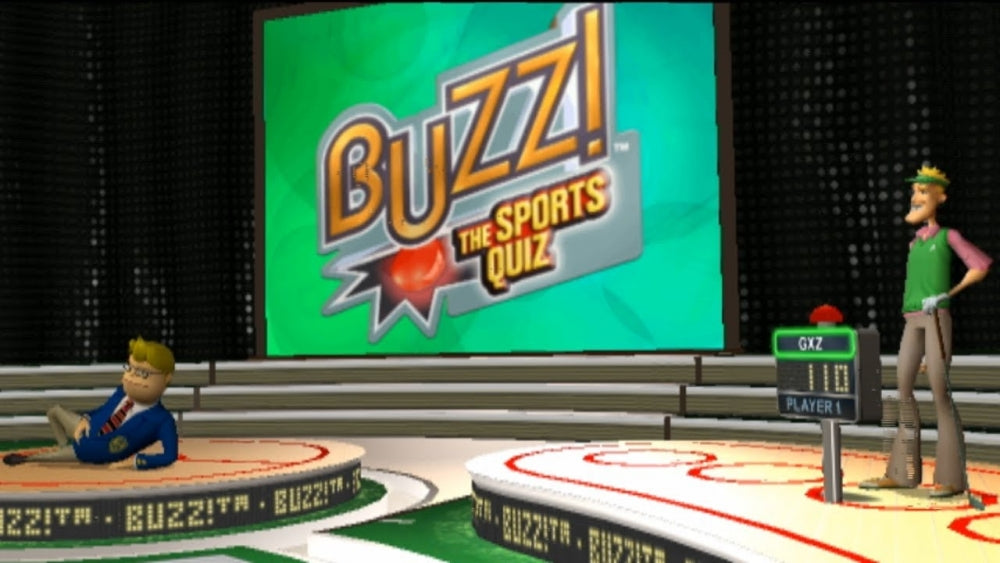 Buzz The sports quiz (brukt) - Playstation 2 spill (ps2)