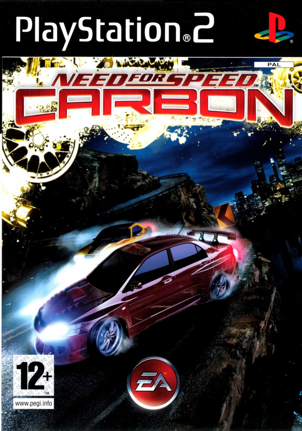 Need for speed: carbon (brukt) - Playstation 2 spill (ps2)