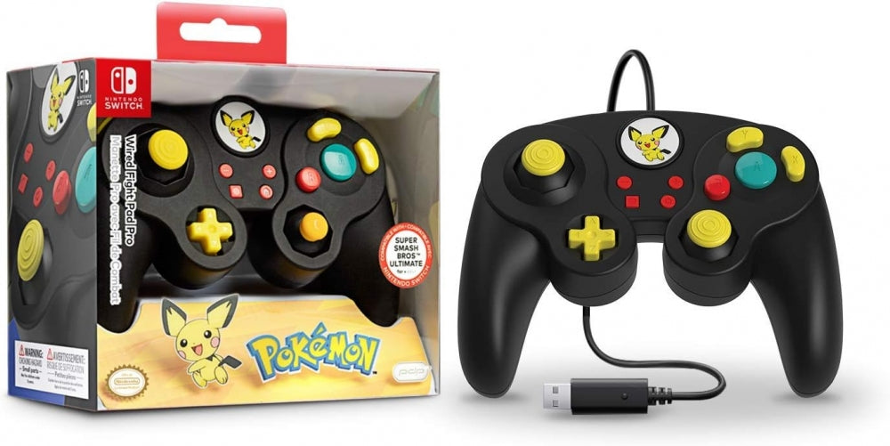 Bilde av Pdp Fight Pad Pro Pokemon Pichu Edition Kontroll Switch