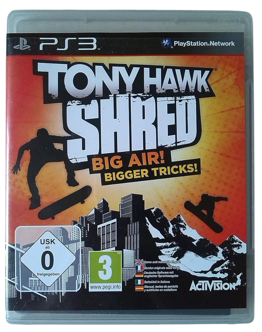 Tony hawk shred (brukt) - Playstation 3 spill (ps3)