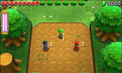 Zelda: Tri force heroes (brukt) - Nintendo 3DS spill