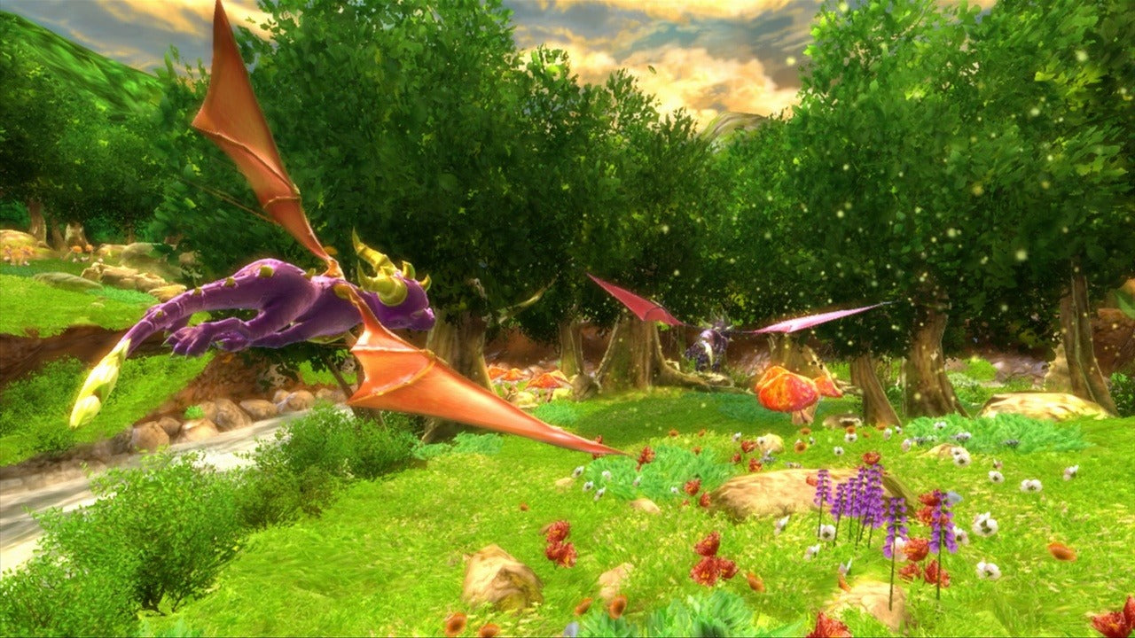Gameplay-bilde fra The Legend of Spyro - Dawn of the Dragon - Nintendo Wii spill