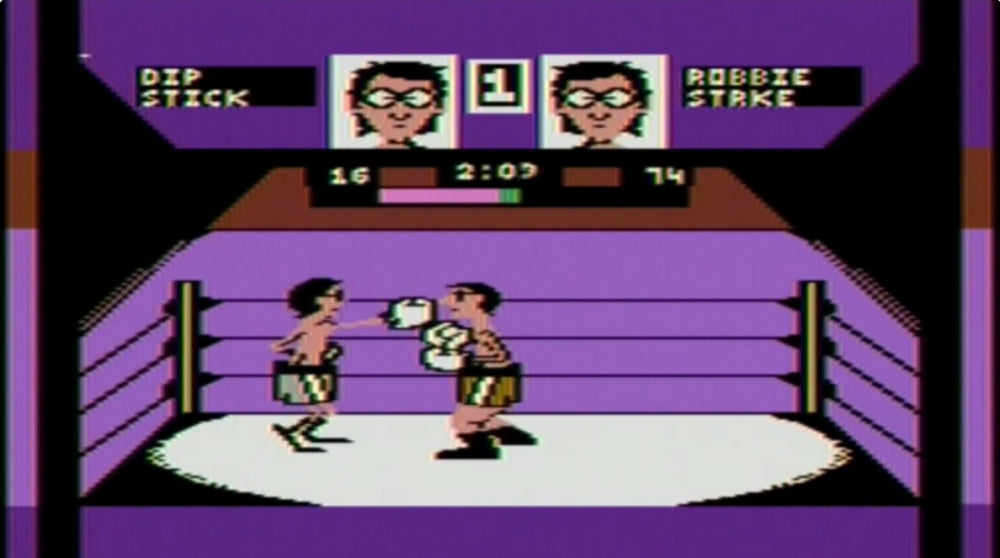 Fight Night (Atari XE spill) (brukt) (Kun kassett)