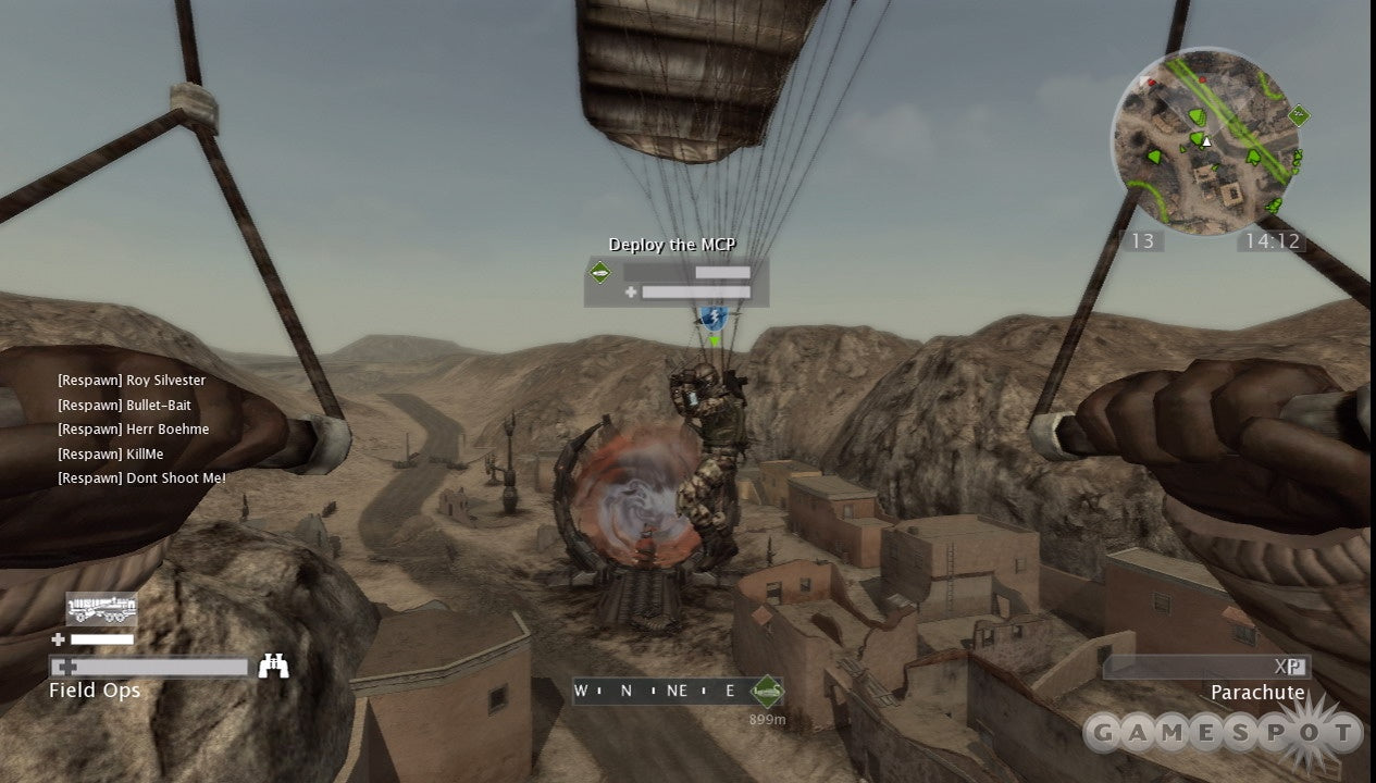 Enemy territory - Quake wars - Xbox 360 spill