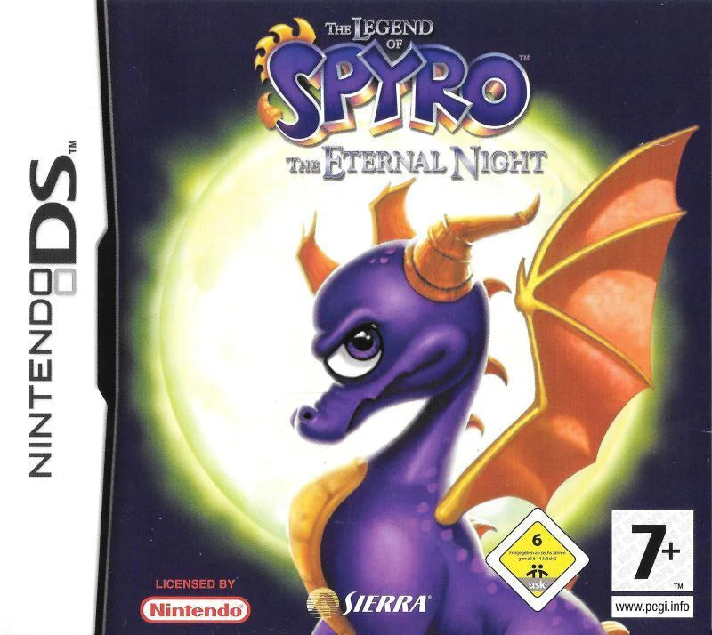 Spyro: The eternal night (brukt) - Nintendo DS spill