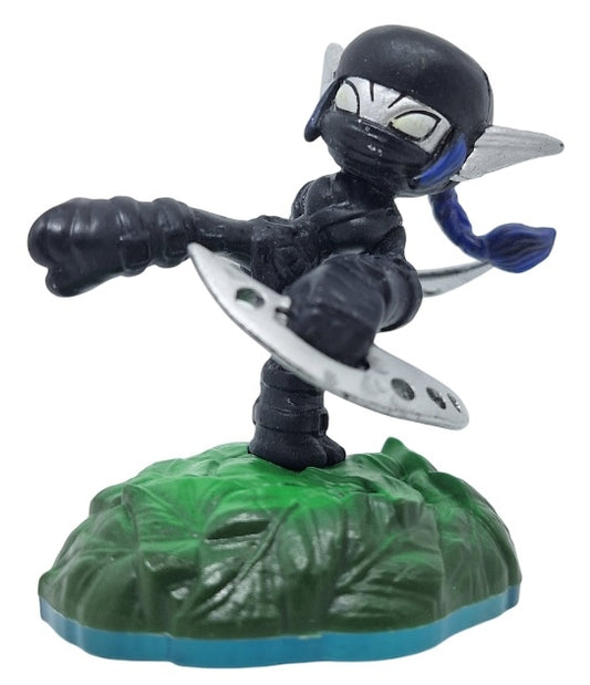 Dark Stealth Elf (brukt) - Skylanders swap force figur