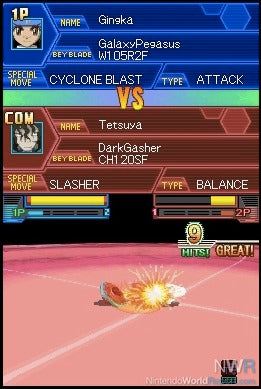 Beyblade metal masters - Nightmare rex – Nintendo DS spill