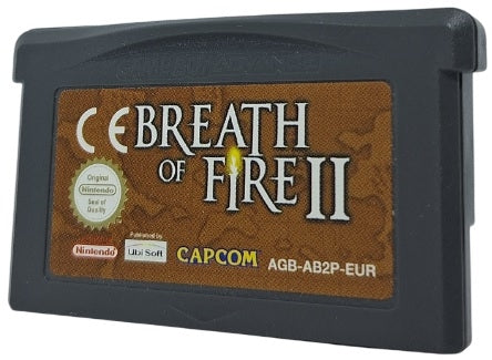 Breath of fire II / 2 (komplett i eske - CIB) (brukt) - nintendo GameBoy advance spill (GBA)