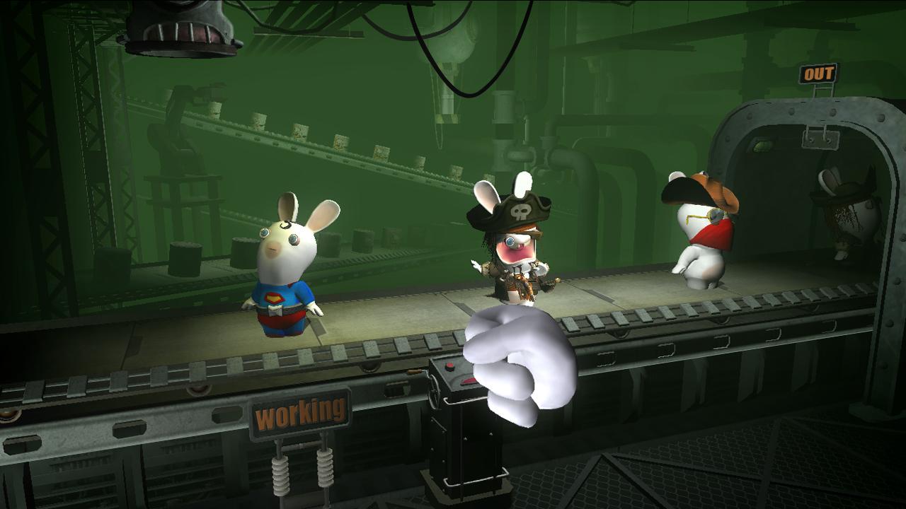 Rayman Raving Rabbids  – Xbox 360 spill