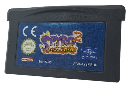 Spyro 2: Season of flame (brukt) - Nintendo Gameboy advance spill (GBA)