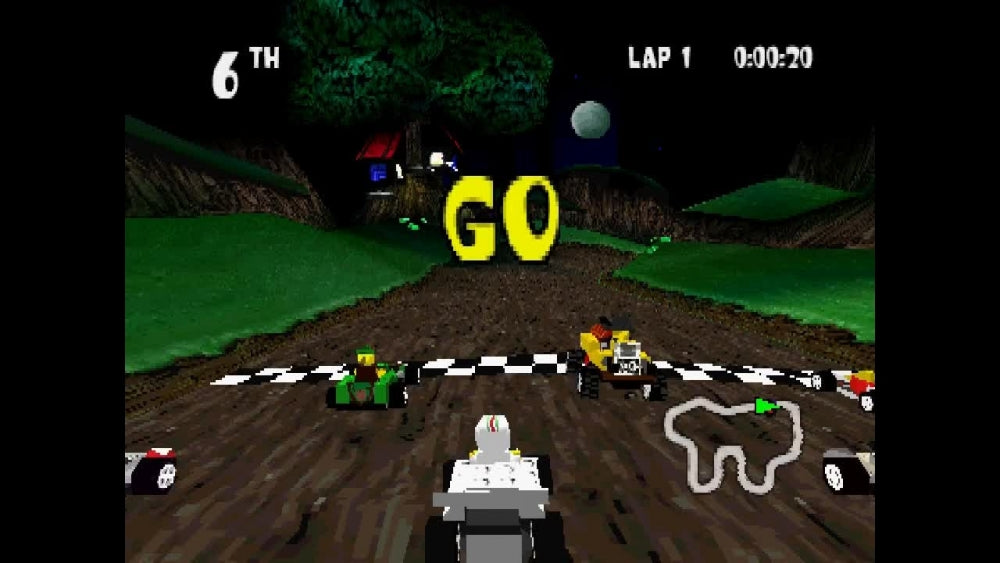 Lego racers (brukt) - Playstation 1 spill (ps1)