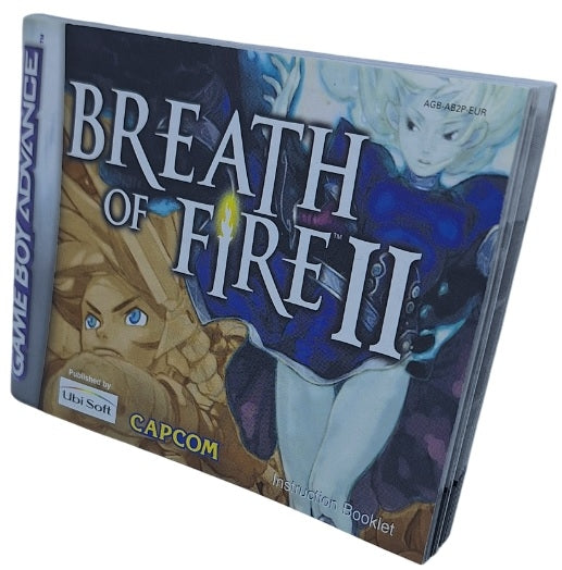 Breath of fire II / 2 (komplett i eske - CIB) - nintendo GameBoy advance spill (GBA)