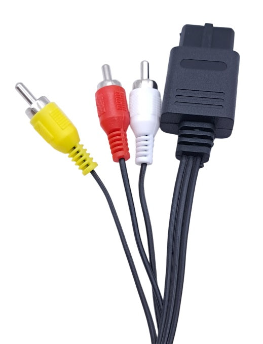 Tredjeparts AV-kabel (RCA) til SNES, Nintendo 64 og GameCube – Tilbehør
