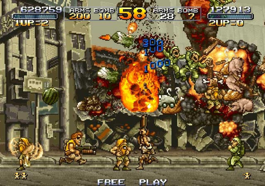 Metal Slug Anthology - Nintendo Wii spill