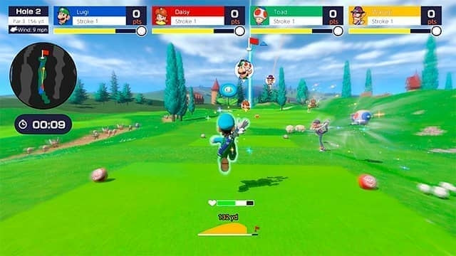 Mario golf: Super Rush (brukt) - Nintendo Switch spill