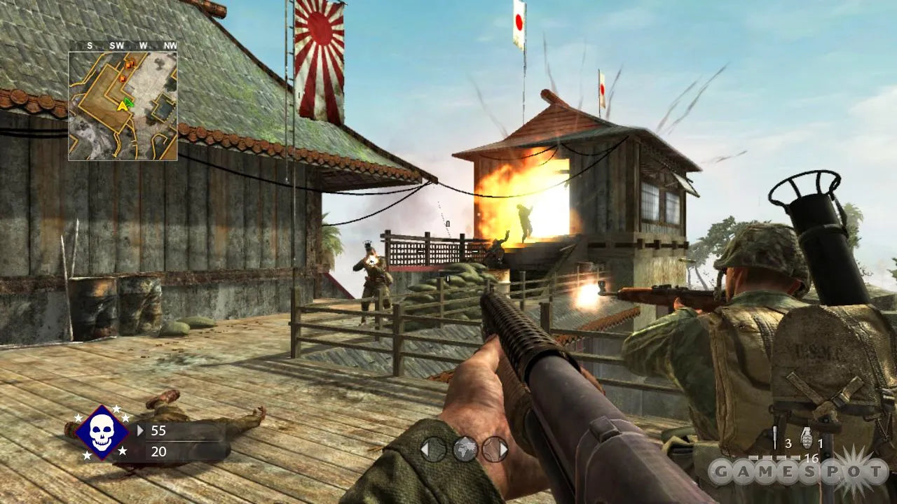 Call of Duty - World at War - Playstation 3 spill (ps3) (Platinum)