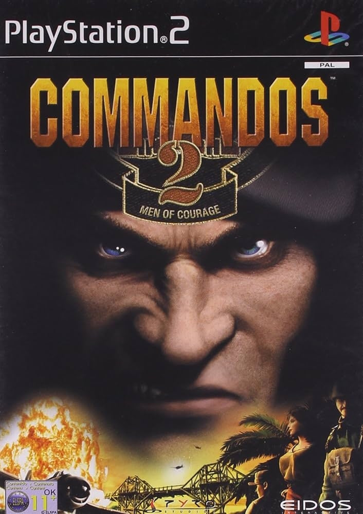 Commandos 2: Men of Courage (brukt) - Playstation 2 spill (PS2)