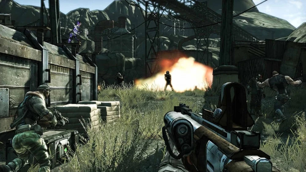 Borderlands - Game of the Year Edition - Xbox 360 spill (Classics)