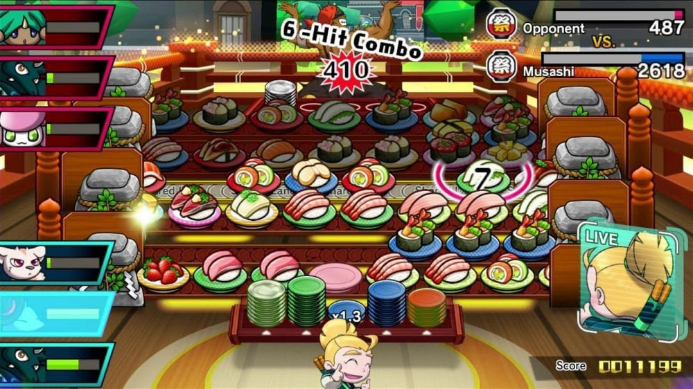 Sushi striker: The way of sushido (brukt) - Nintendo switch spill