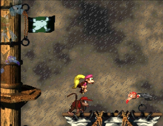 Donkey kong country 2: diddy kong's quest (kun kassett) - Super nintendo entertainment system spill (SNES)