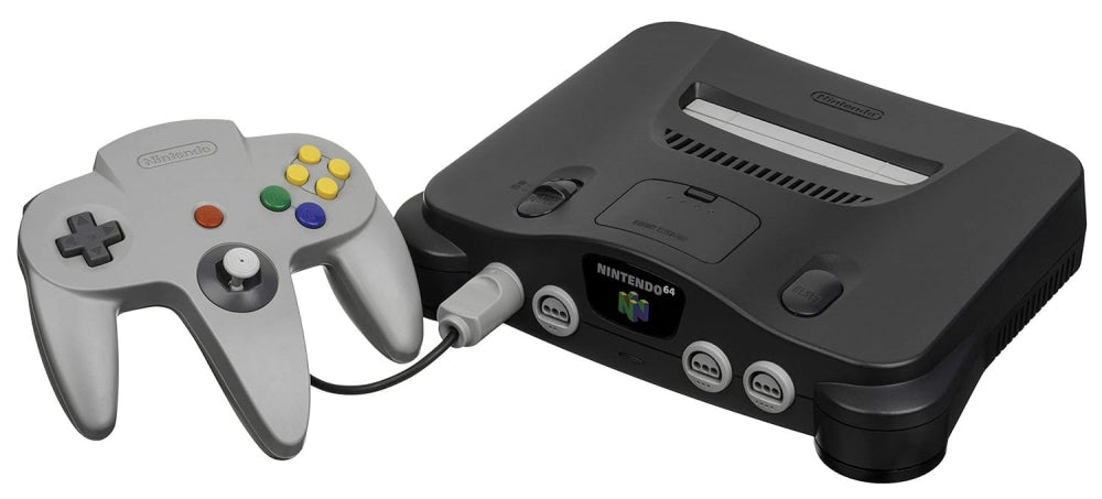 Original grå nintendo 64 konsoll (brukt) (N64) (Med Jumper pak)