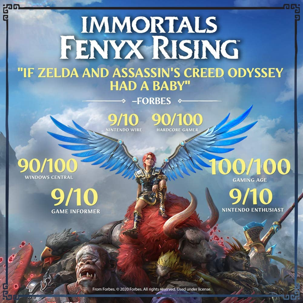 Immortals Fenyx Rising (brukt) - Playstation 5 spill (PS5)