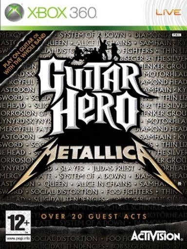 Guitar hero Metallica (brukt) - Xbox 360 spill