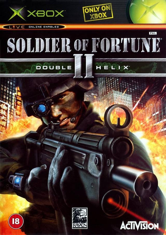 Soldier of fortune 2: Double helix (brukt) - Xbox original spill