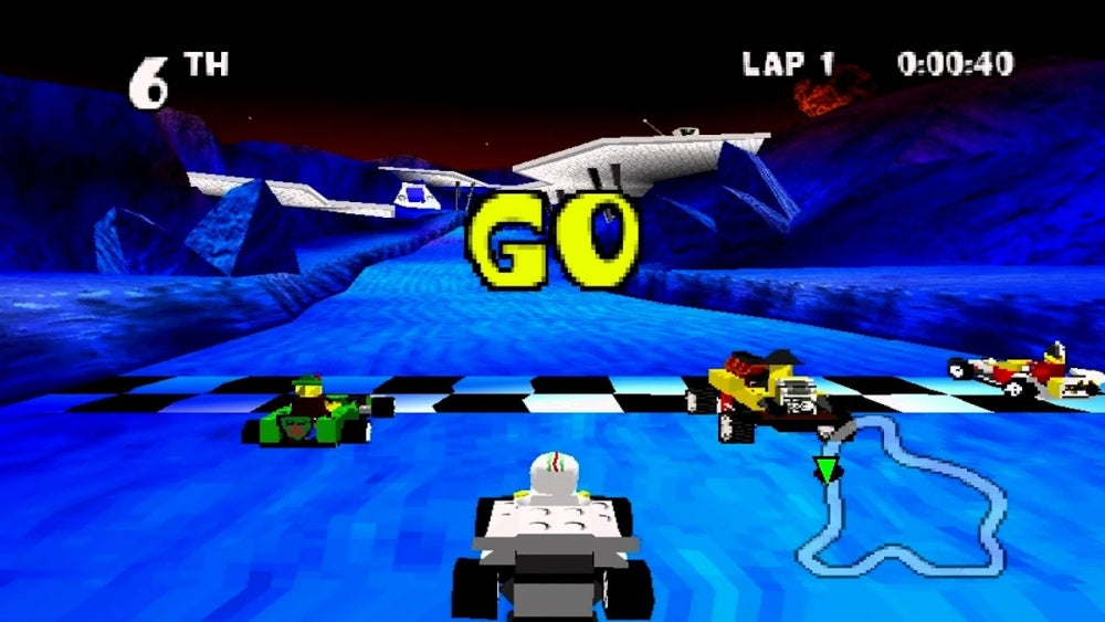 Lego racers (brukt) - Playstation 1 spill (ps1)