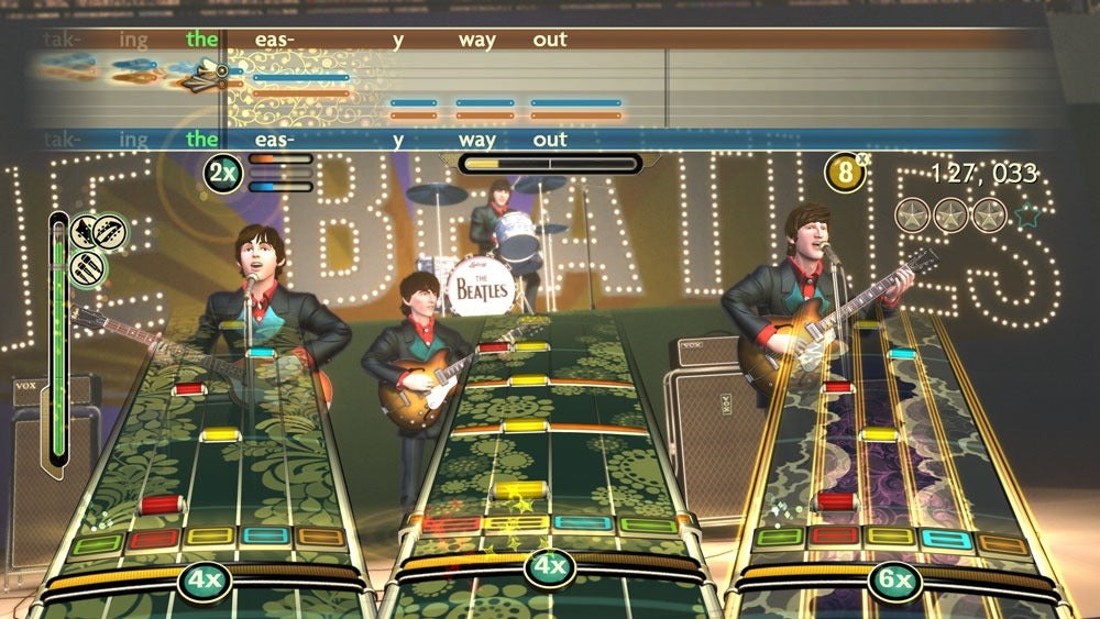 The Beatles - Rock band - Xbox 360 spill