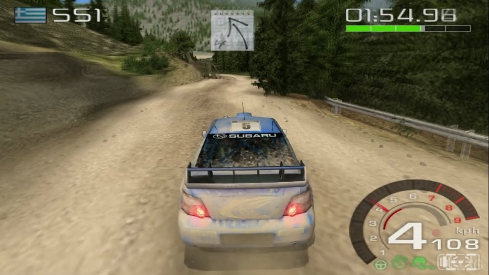 WRC: Rally evolved (platinum) (brukt) - Playstation 2 spill (ps2)