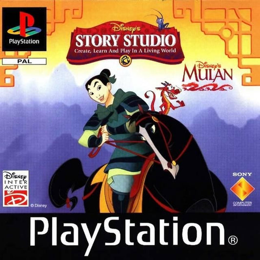 Disney's Story Studio Mulan (brukt) - Playstation 1 spill (ps1)