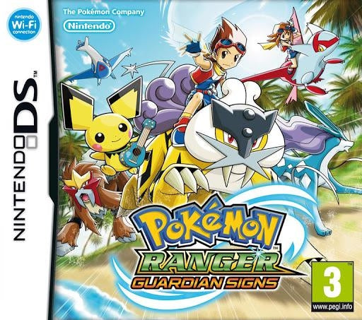 Pokemon ranger: Guardian signs (brukt) - Nintendo DS spill