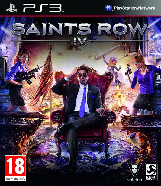 Saints row IV / 4 (brukt) - Playstation 3 spill (ps3)