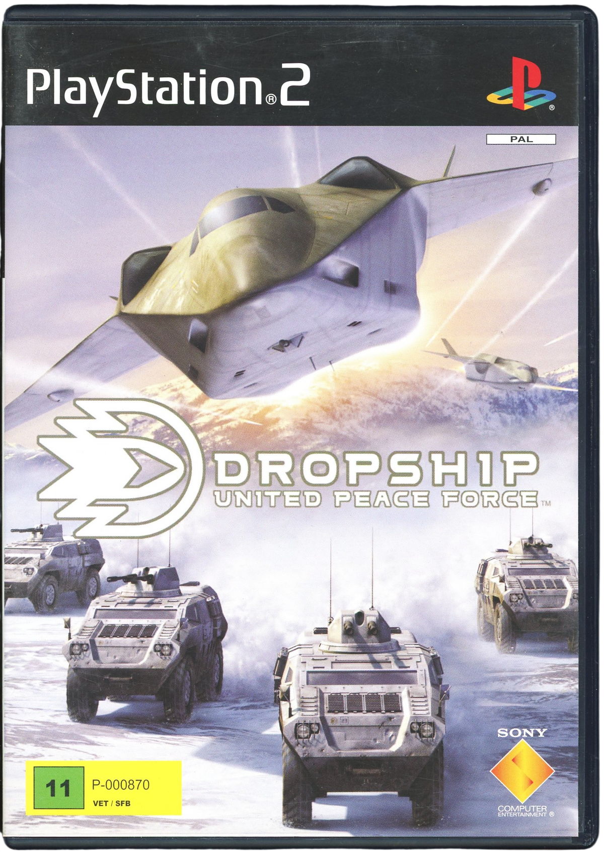 Dropship – United Peace Force - Playstation 2 spill (PS2)