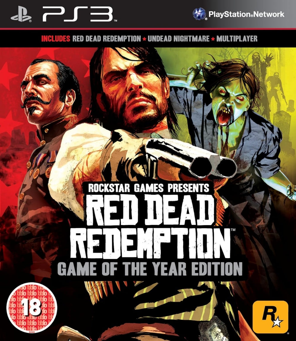 Red dead redemption: Game of the year edition (brukt) - Playstation 3 spill (PS3)