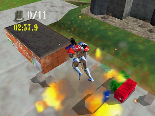 Blast corps (kun kassett) (brukt) - Nintendo 64 spill (n64)