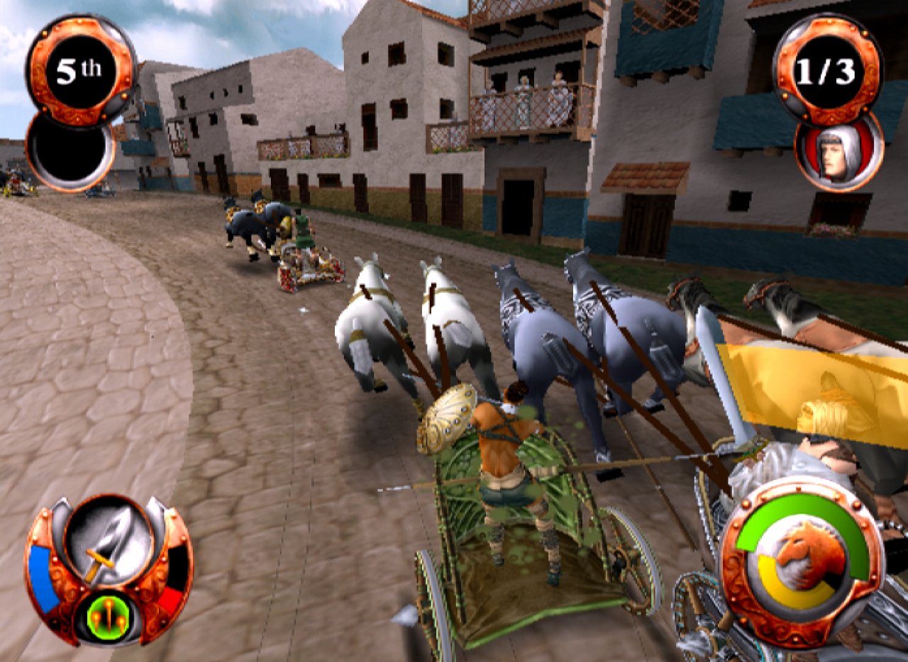 Ben-Hur - Blood of Braves - Playstation 2 spill (PS2)