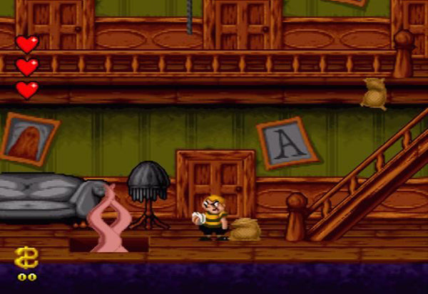 The addams family (SCN) - Super nintendo entertainment system spill (SNES)