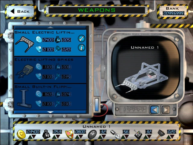 Robot Wars: Arenas of Destruction - Playstation 2 spill (PS2)